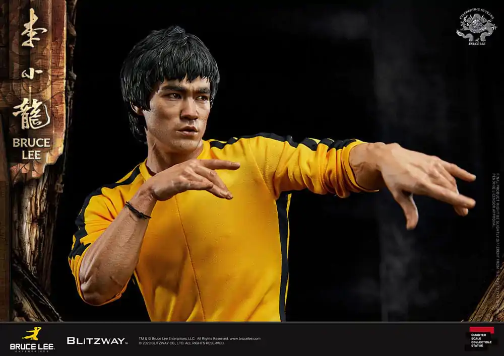 Socha Bruce Lee 1/4 50th Anniversary Tribute 55 cm produktová fotografia