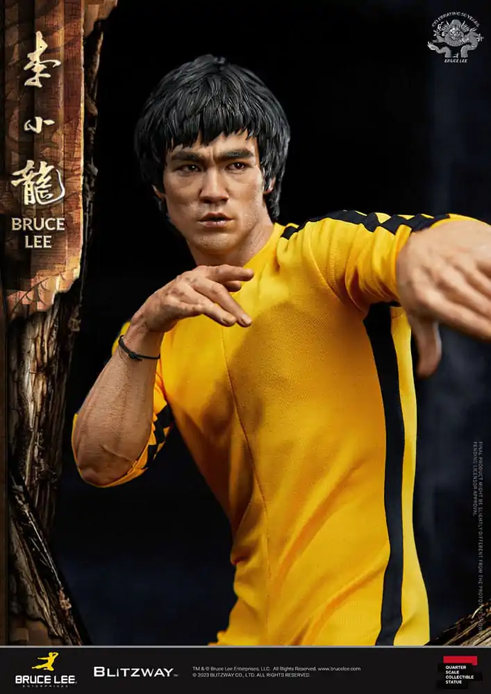 Socha Bruce Lee 1/4 50th Anniversary Tribute 55 cm produktová fotografia
