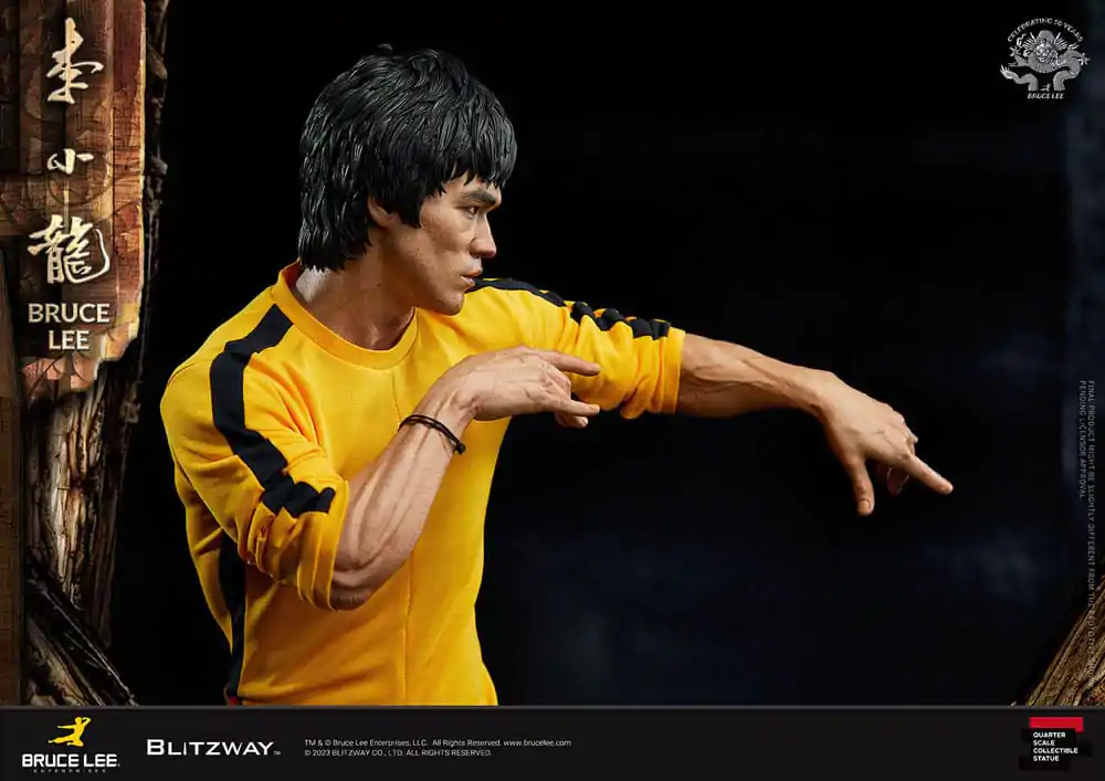 Socha Bruce Lee 1/4 50th Anniversary Tribute 55 cm produktová fotografia
