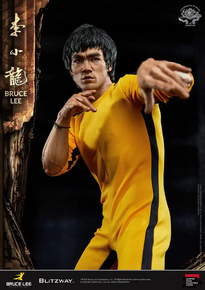 Socha Bruce Lee 1/4 50th Anniversary Tribute 55 cm produktová fotografia