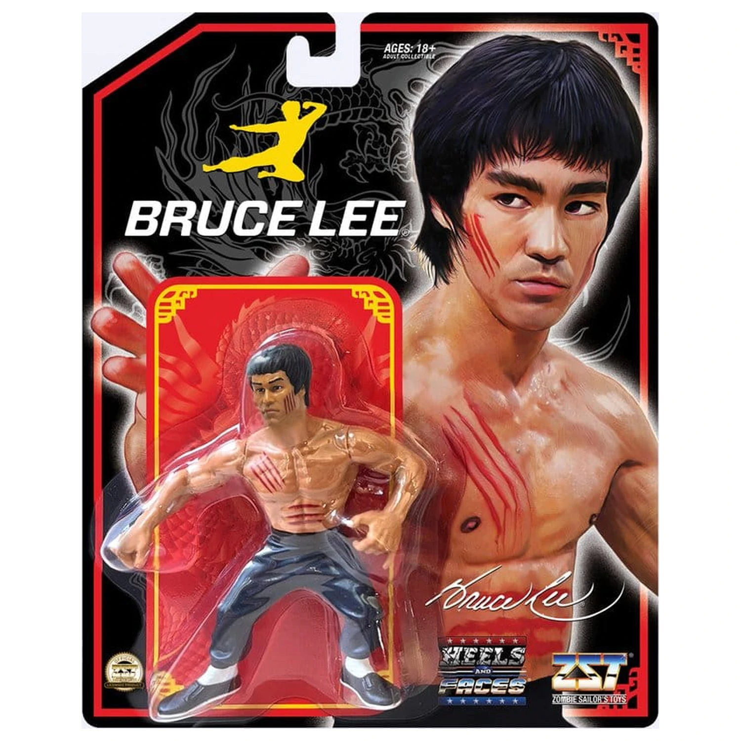Bruce Lee Zombie Sailor's Toys akčná figúrka (krvavá) 11 cm produktová fotografia