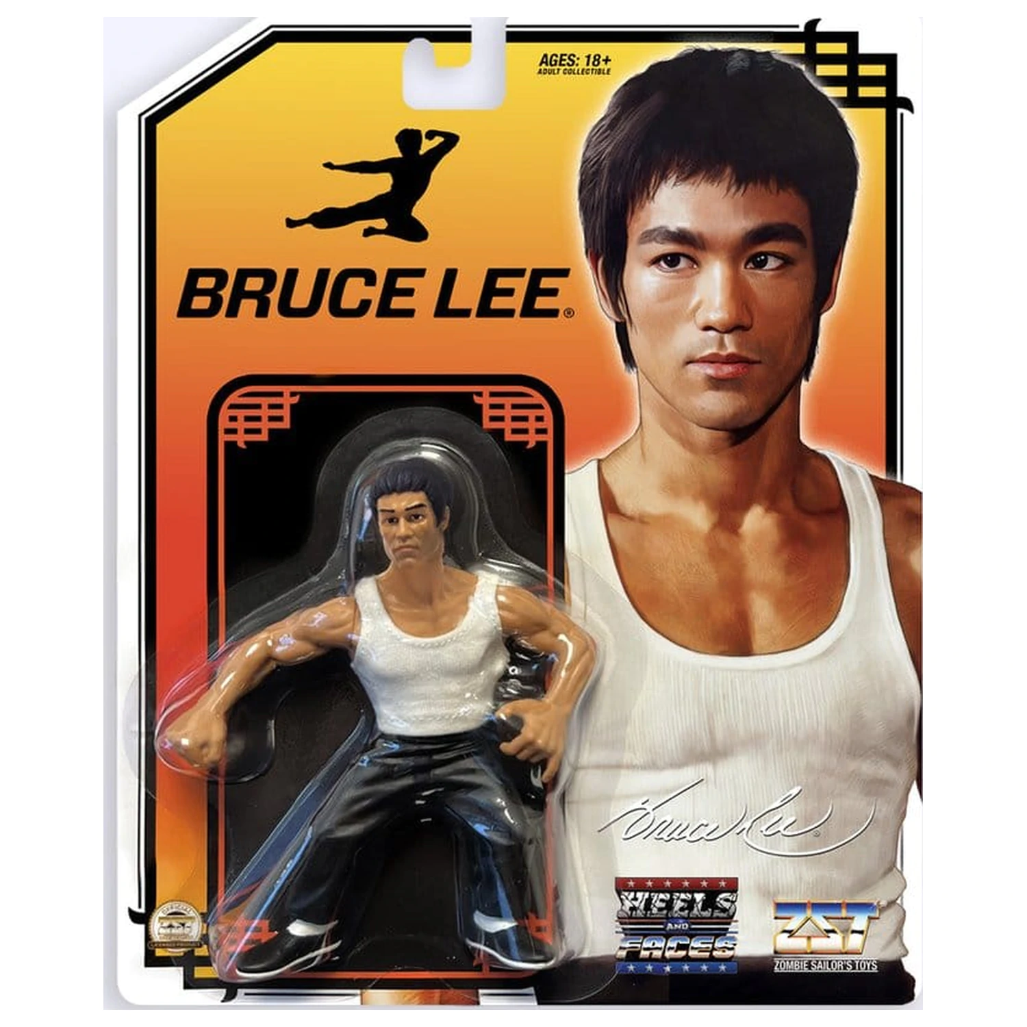 Bruce Lee Zombie Sailor's Toys akčná figúrka (Dragon) White Tank Top 11 cm produktová fotografia