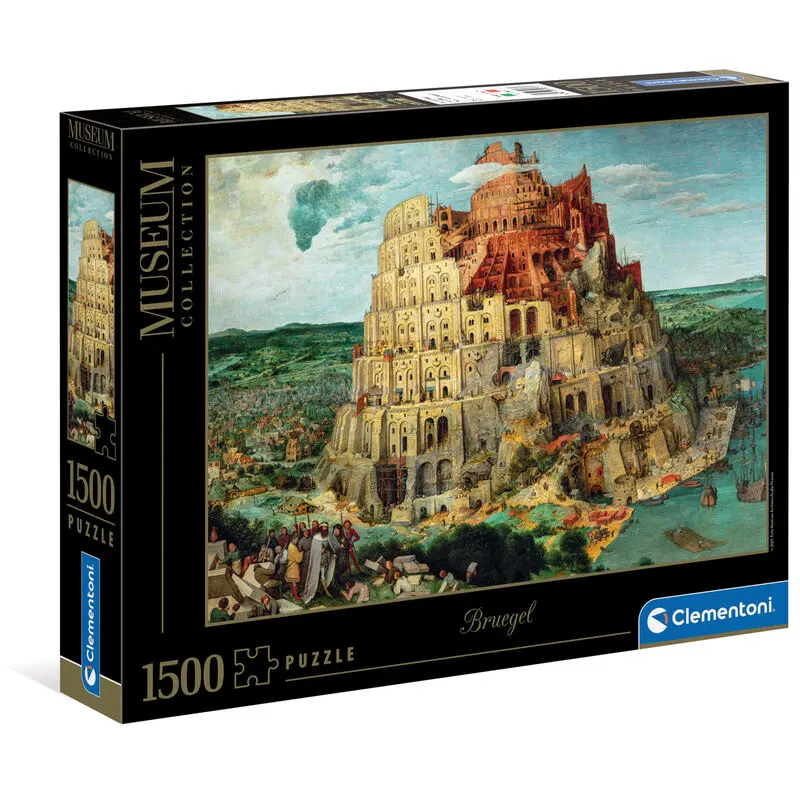 Brueguel The Tower of Babel puzzle 1500 kusov produktová fotografia