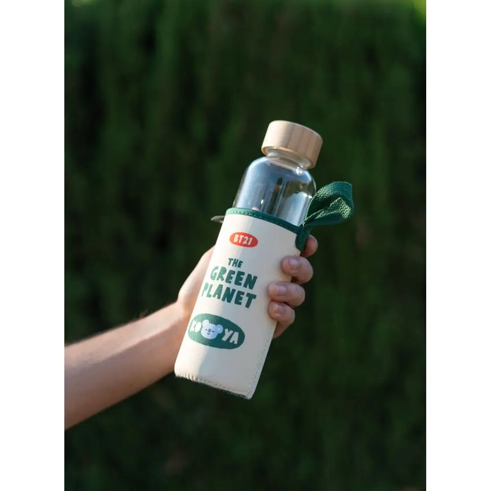 BT21 Koya sklenená fľaša 500 ml produktová fotografia