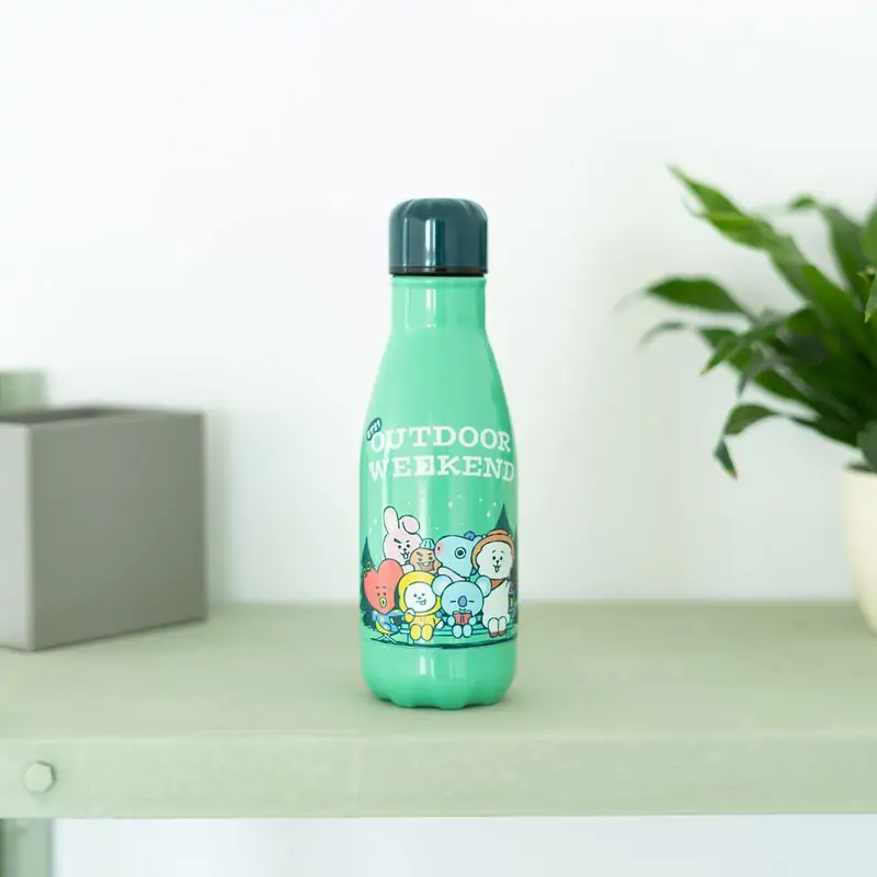 BT21 Outdoor Weekend nehrdzavejúca oceľová fľaša 260 ml termékfotó