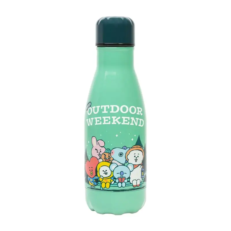 BT21 Outdoor Weekend nehrdzavejúca oceľová fľaša 260 ml termékfotó