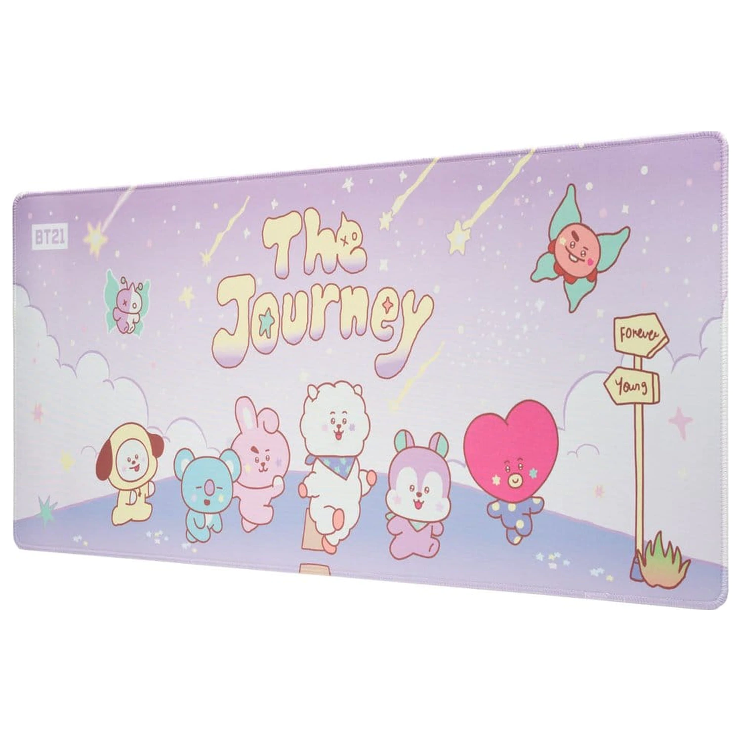 BT21 XL podložka pod myš The Journey 80 x 35 cm produktová fotografia