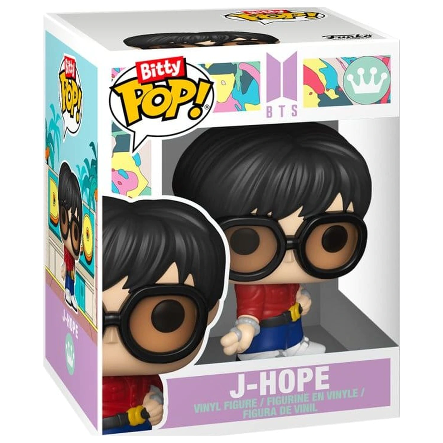 BTS Bitty Funko POP! Stages Vinylová figúrka J-Hope (Dynamite) 2,5 cm produktová fotografia