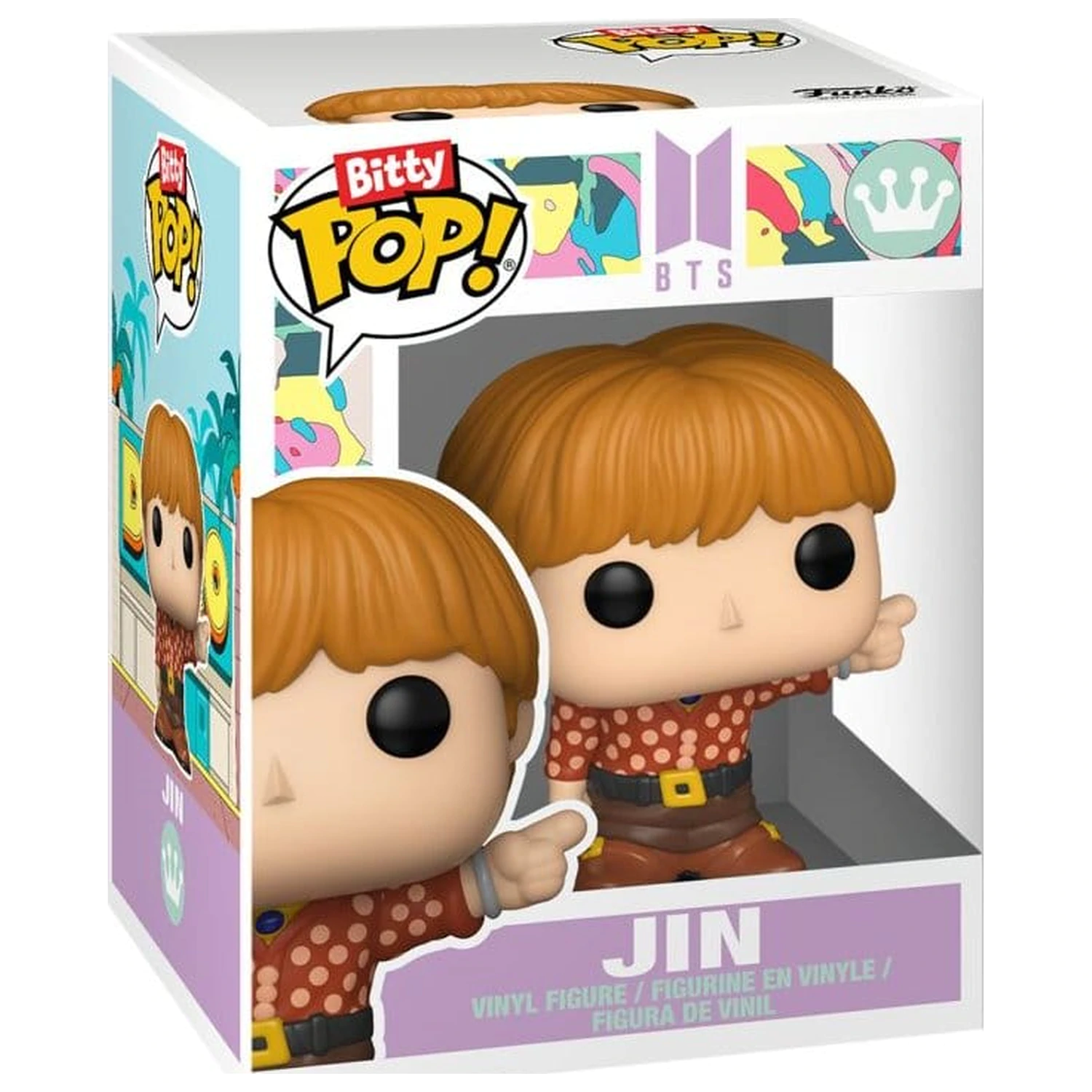 BTS Bitty Funko POP! Stages Vinyl Figúrka Jin (Dynamite) 2,5 cm produktová fotografia