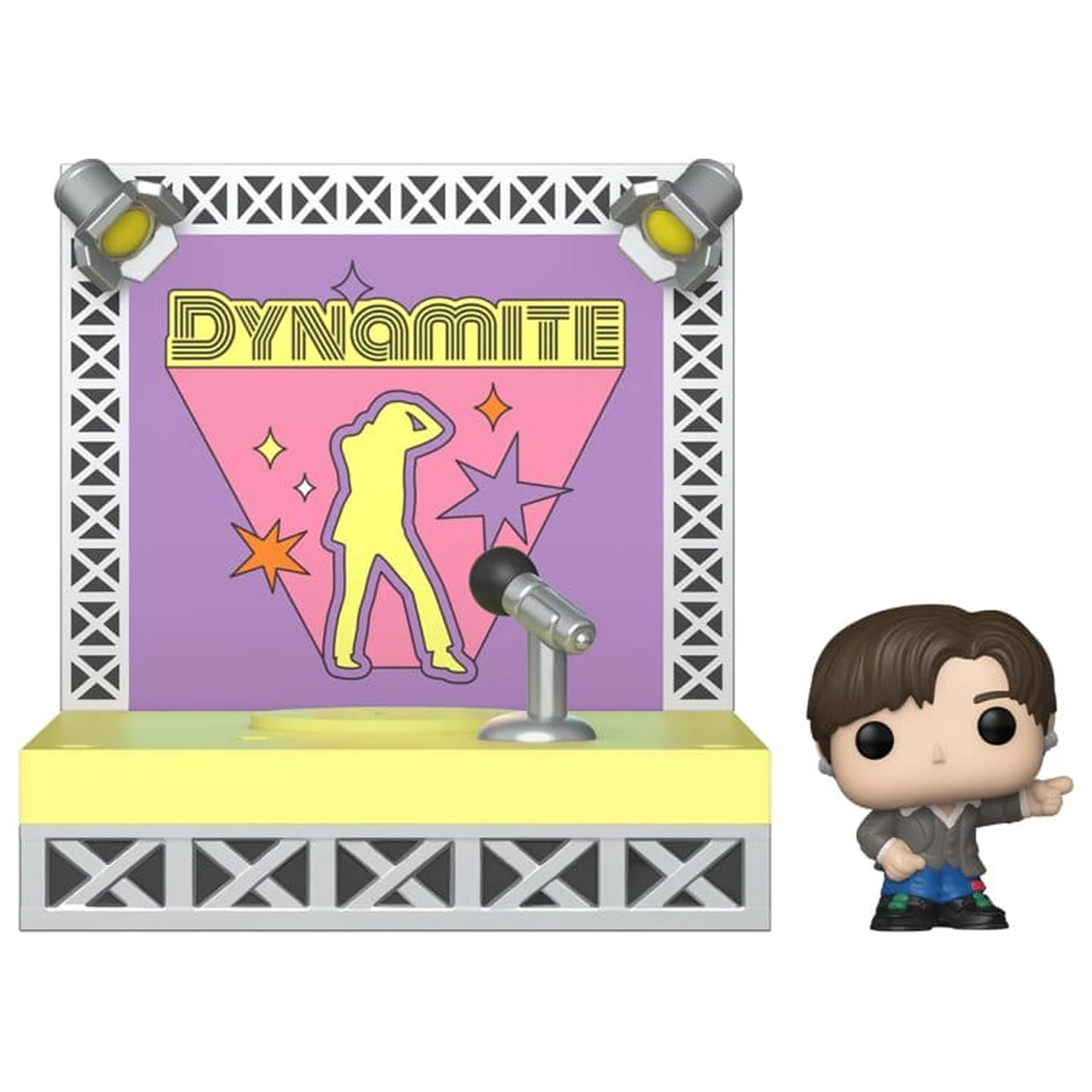 BTS Bitty Funko POP! Stages Vinylová figúrka Suga (Dynamite) 2,5 cm produktová fotografia