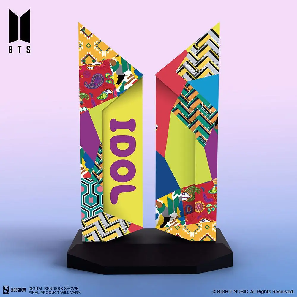 BTS Socha Premium BTS Logo: Idol Edition 18 cm produktová fotografia