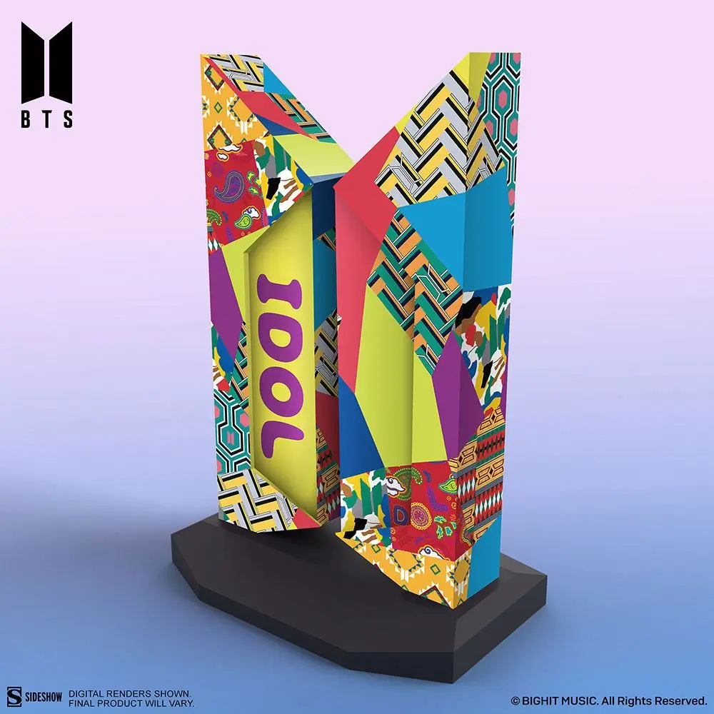 BTS Socha Premium BTS Logo: Idol Edition 18 cm produktová fotografia