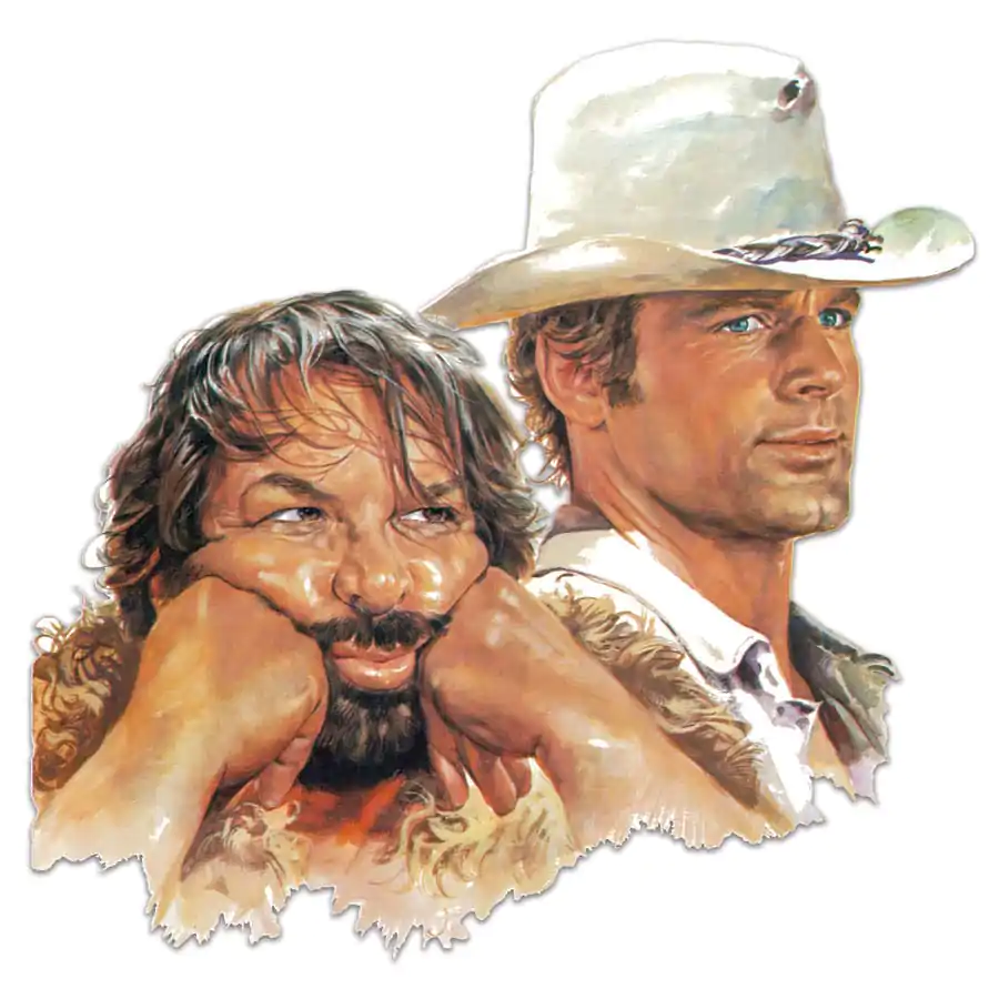 Bud Spencer & Terence Hill 3D Tin Sign Bud & Terence 45 x 45 cm termékfotó