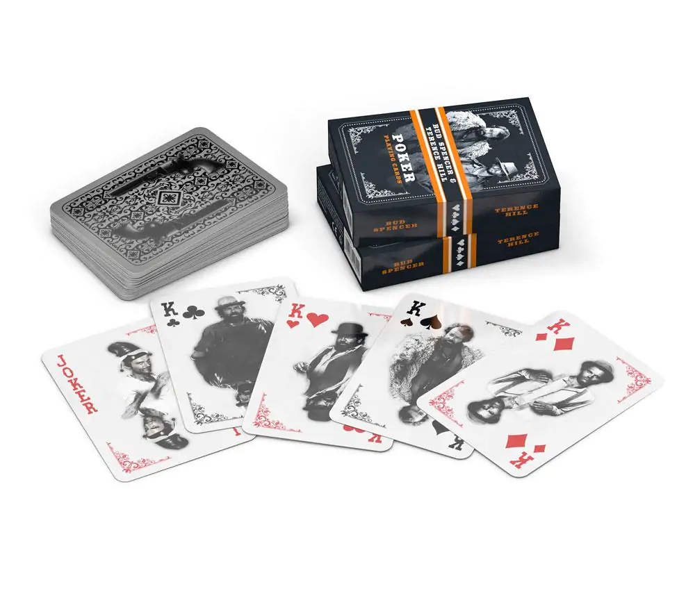 Bud Spencer & Terence Hill Poker Playing Cards Western termékfotó