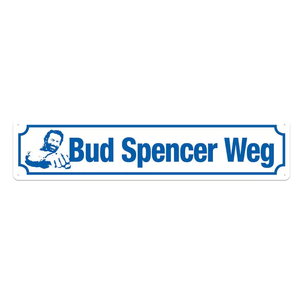Bud Spencer plechová tabuľa Bud Spencer Weg 46 x 10 cm produktová fotografia