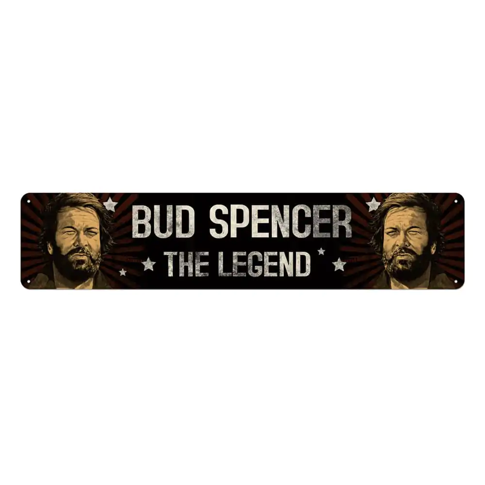 Plechová tabuľa Bud Spencer The Legend 46 x 10 cm termékfotó