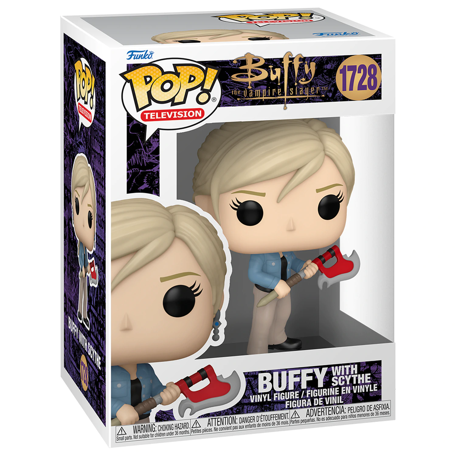 Buffy the Vampire Slayer Funko POP! TV Vinylová figúrka Buffy w/Scythe 9 cm produktová fotografia