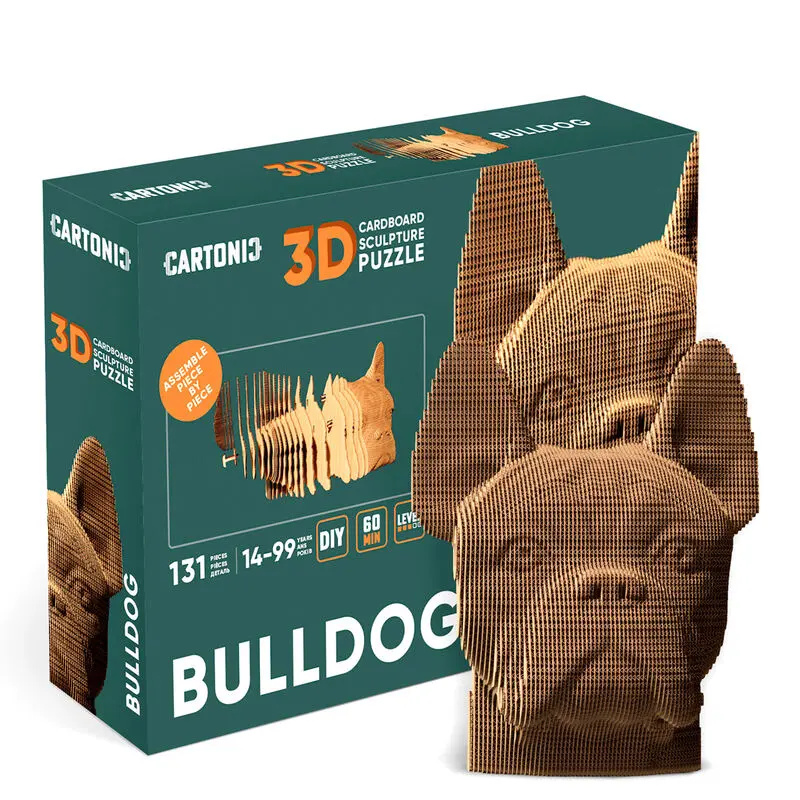 Buldog cartonic 3D puzzle 131ks produktová fotografia