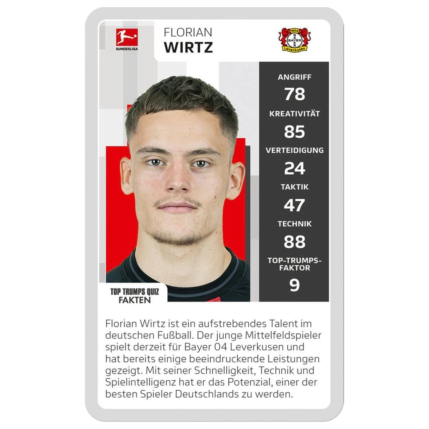 Bundesliga 2 Edition Kartová hra Top Trumps Zberateľské predmety *nemecká verzia* produktová fotografia
