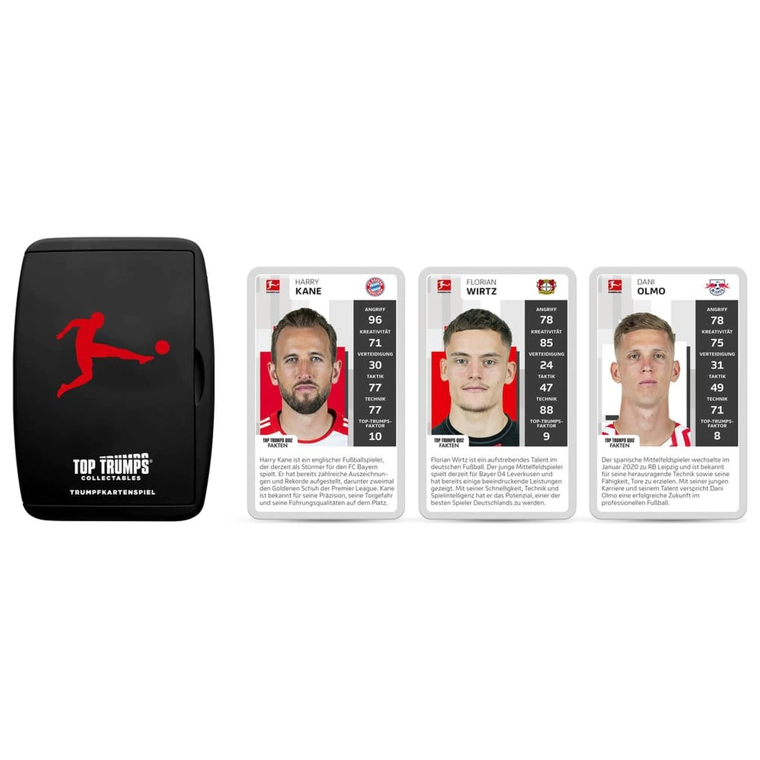 Bundesliga 2 Edition Kartová hra Top Trumps Zberateľské predmety *nemecká verzia* produktová fotografia