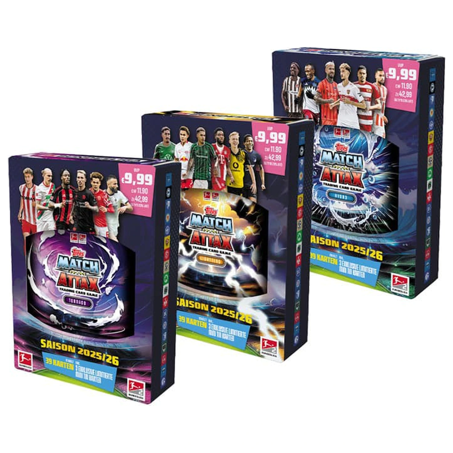 Bundesliga Match Attax zberateľské karty 2025/26 Mini plechovka produktová fotografia