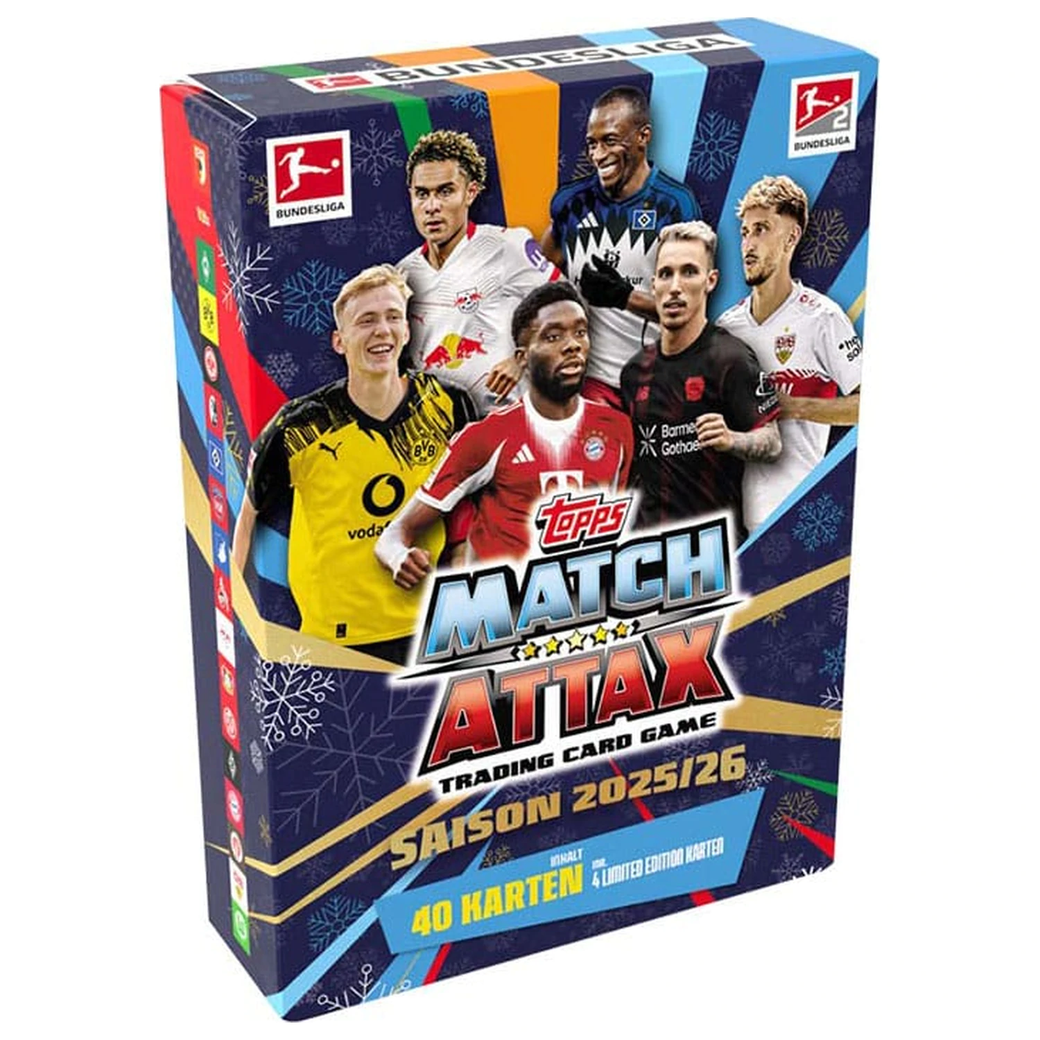 Bundesliga Match Attax Trading Cards 2025/26 špeciálna plechovka produktová fotografia