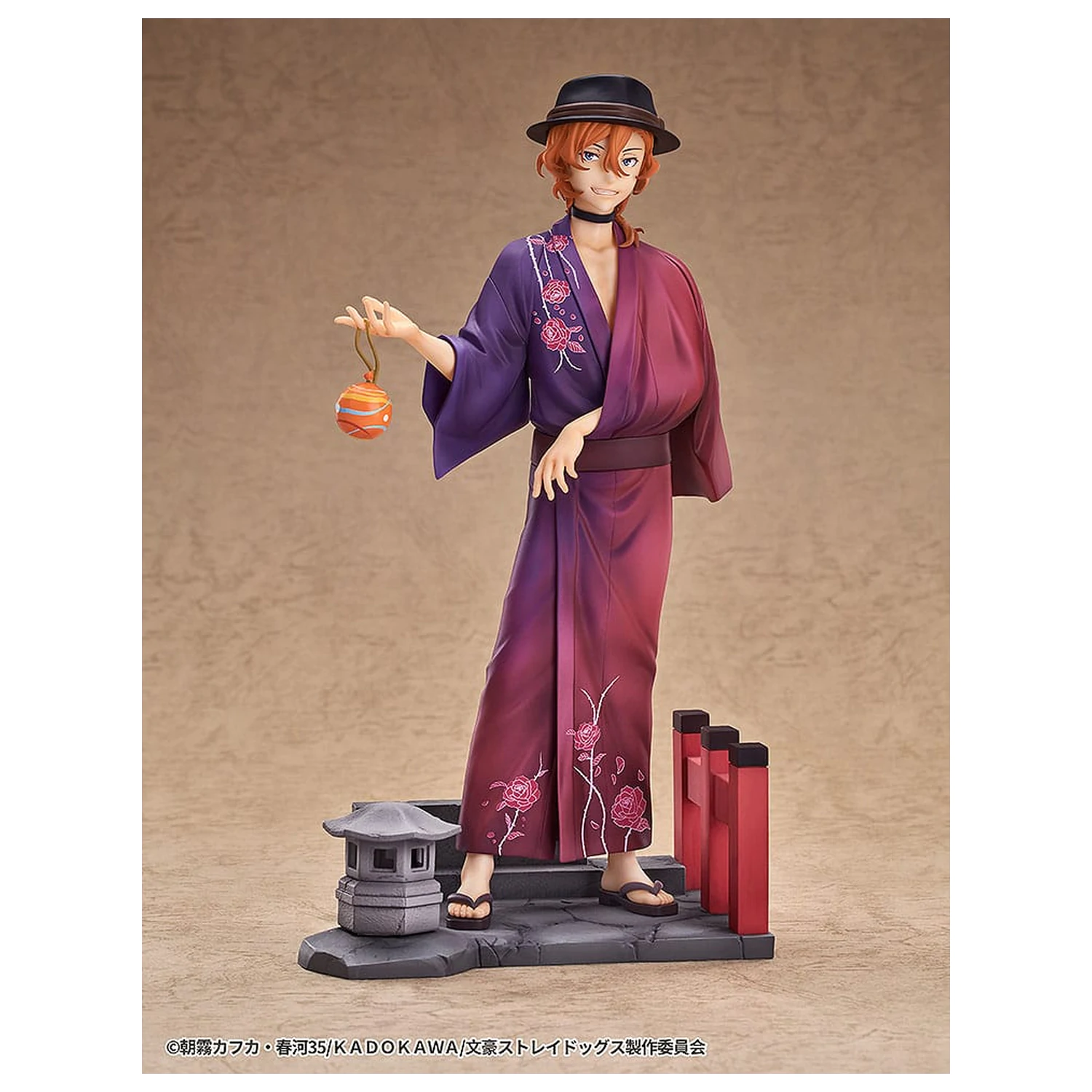 Bungo Stray Dogs socha 1/7 Chuya Nakahara: Yukata Ver. 20 cm produktová fotografia