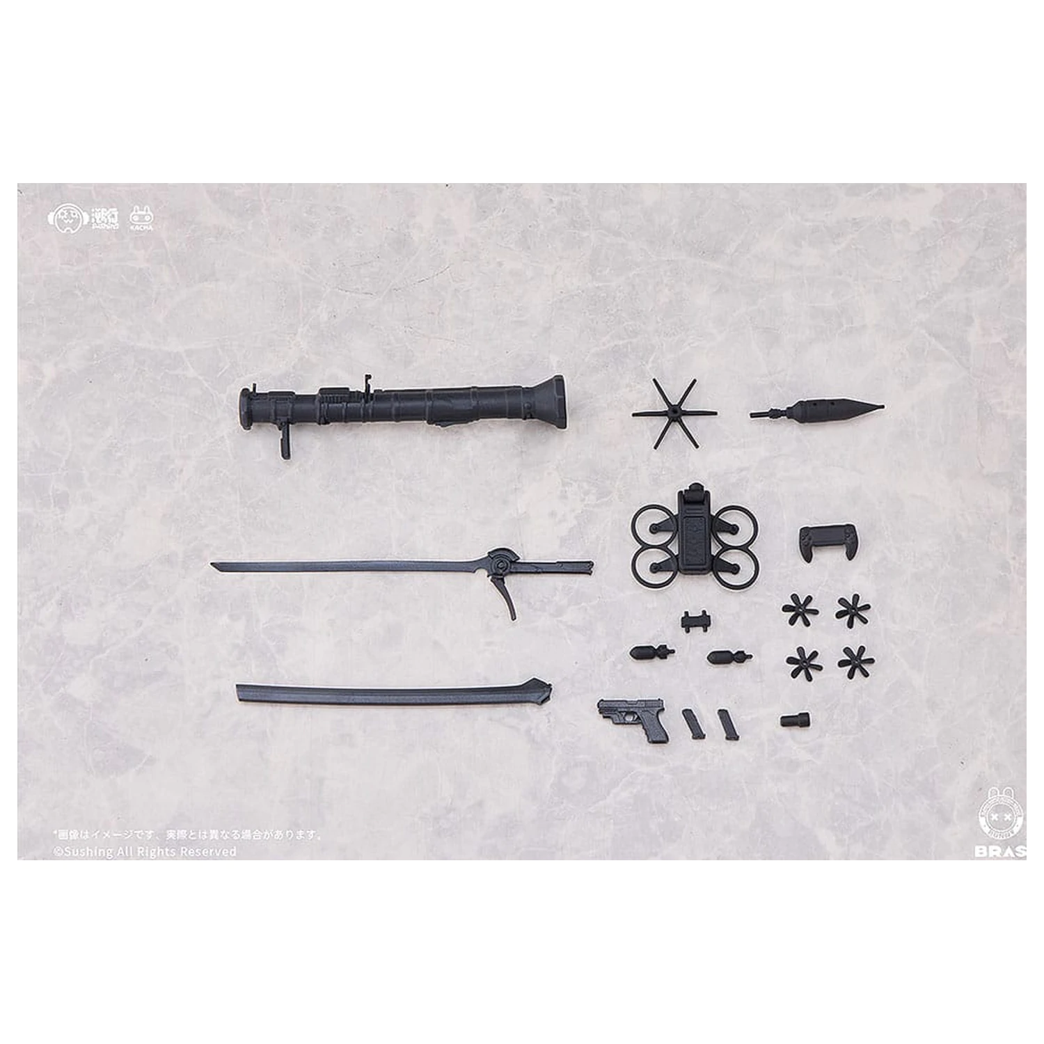 Figúrka Bunny Rapid Action Squad Attacker Runa 16 cm, 1/12 produktová fotografia