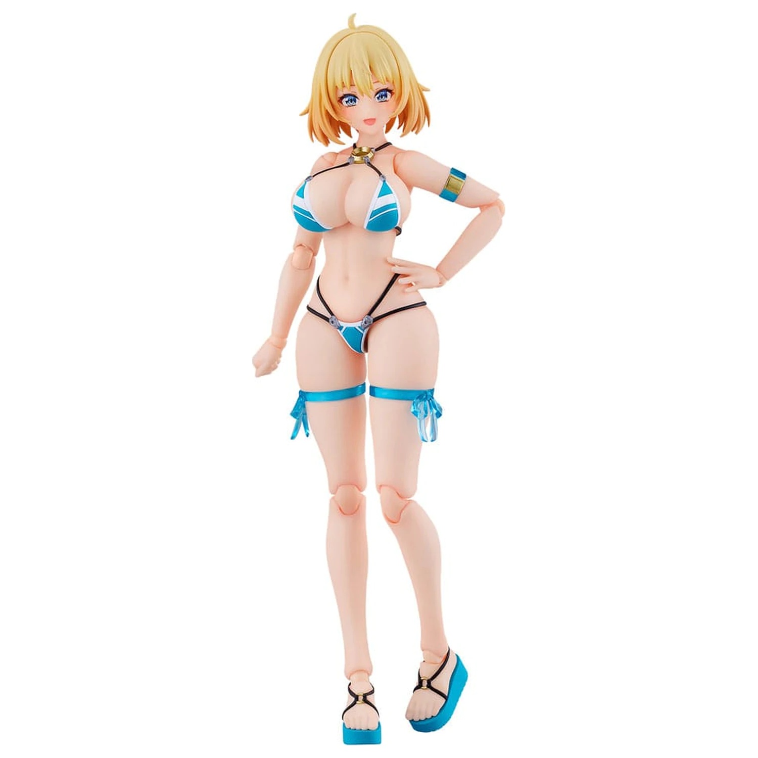 Bunny Suit Planning Figma akčná figúrka Sophia F. Shirring: Swimsuit Ver. 15 cm produktová fotografia