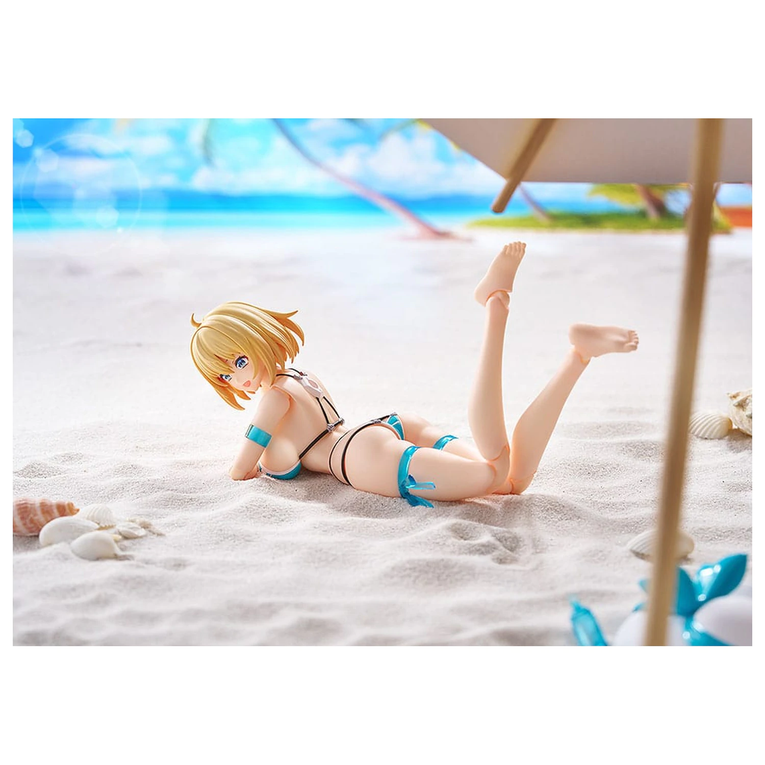 Bunny Suit Planning Figma akčná figúrka Sophia F. Shirring: Swimsuit Ver. 15 cm produktová fotografia