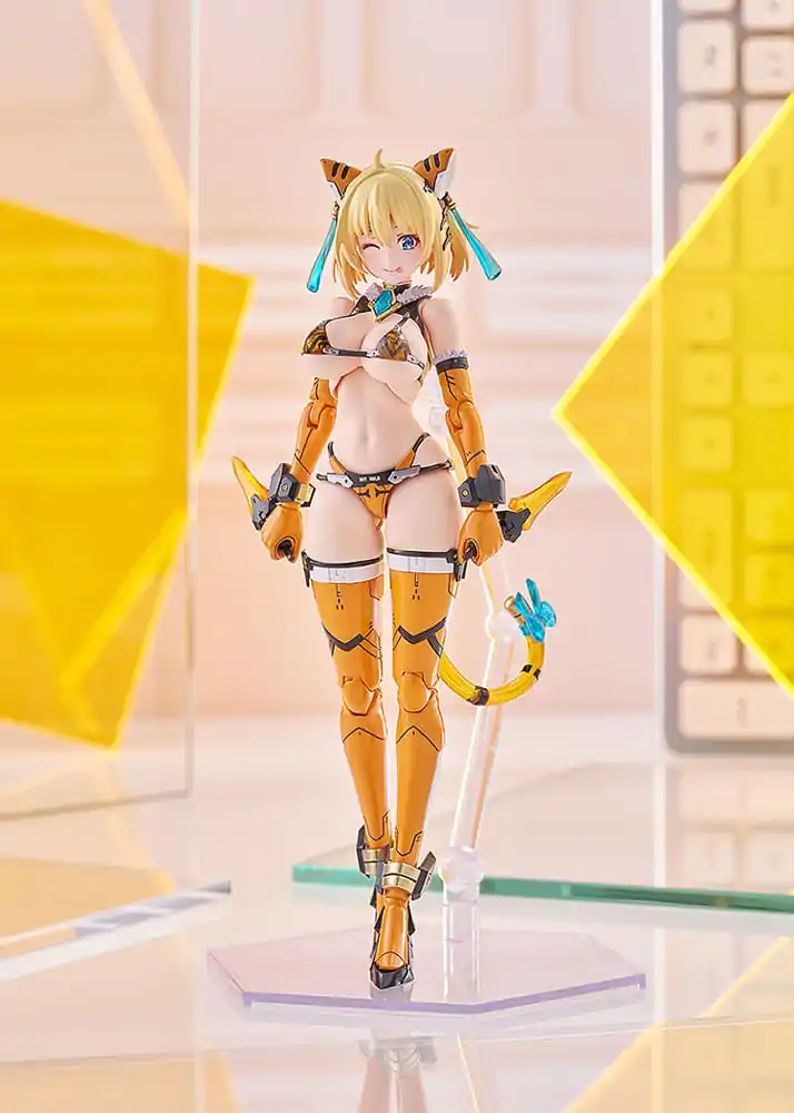 Bunny Suit plánovací plastikový model Kit PLAMAX BP-02 Sophia F. Shirring Tiger Armor Ver. 16 cm produktová fotografia