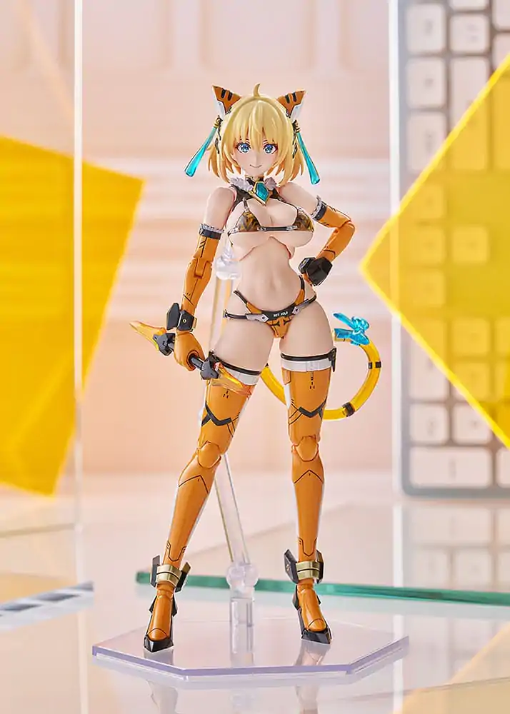 Bunny Suit plánovací plastikový model Kit PLAMAX BP-02 Sophia F. Shirring Tiger Armor Ver. 16 cm produktová fotografia