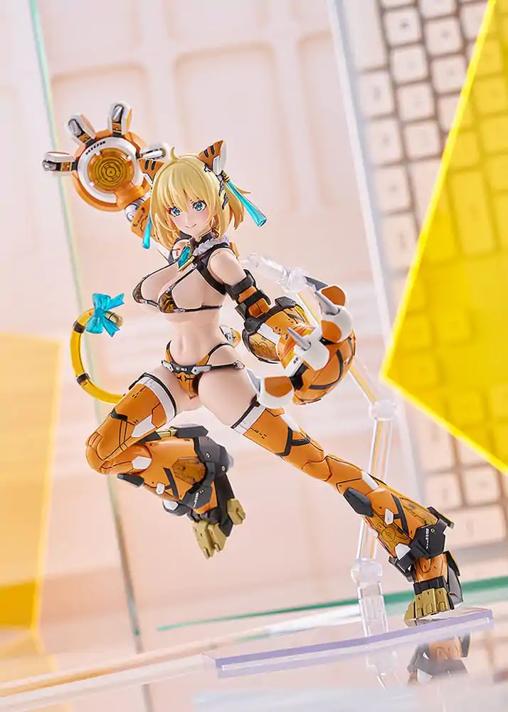 Bunny Suit plánovací plastikový model Kit PLAMAX BP-02 Sophia F. Shirring Tiger Armor Ver. 16 cm produktová fotografia