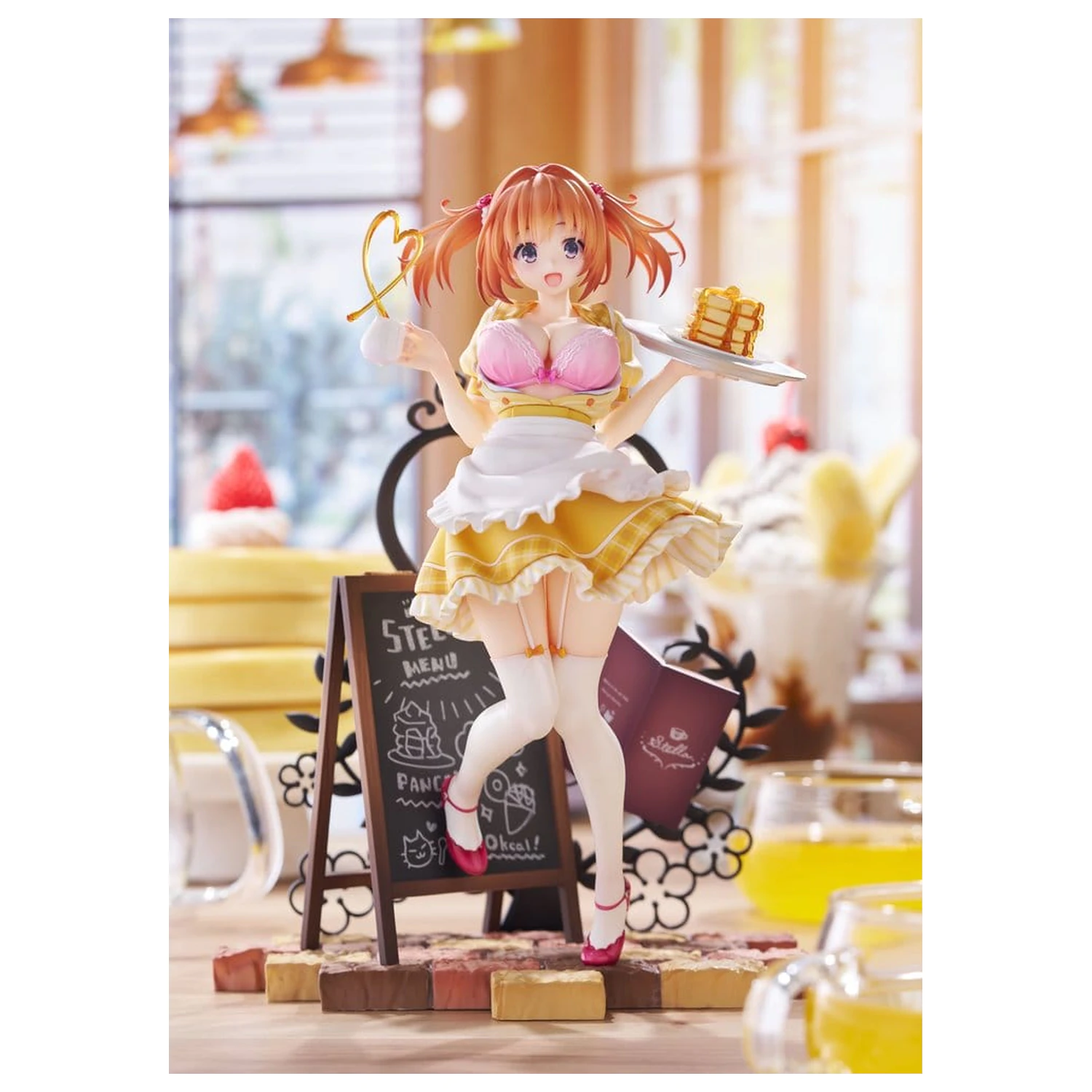 Café Stella and the Reaper's Butterflies PVC figúrka 1/7 Sumizome Nozomi AmiAmi Limited Edition 23 cm produktová fotografia