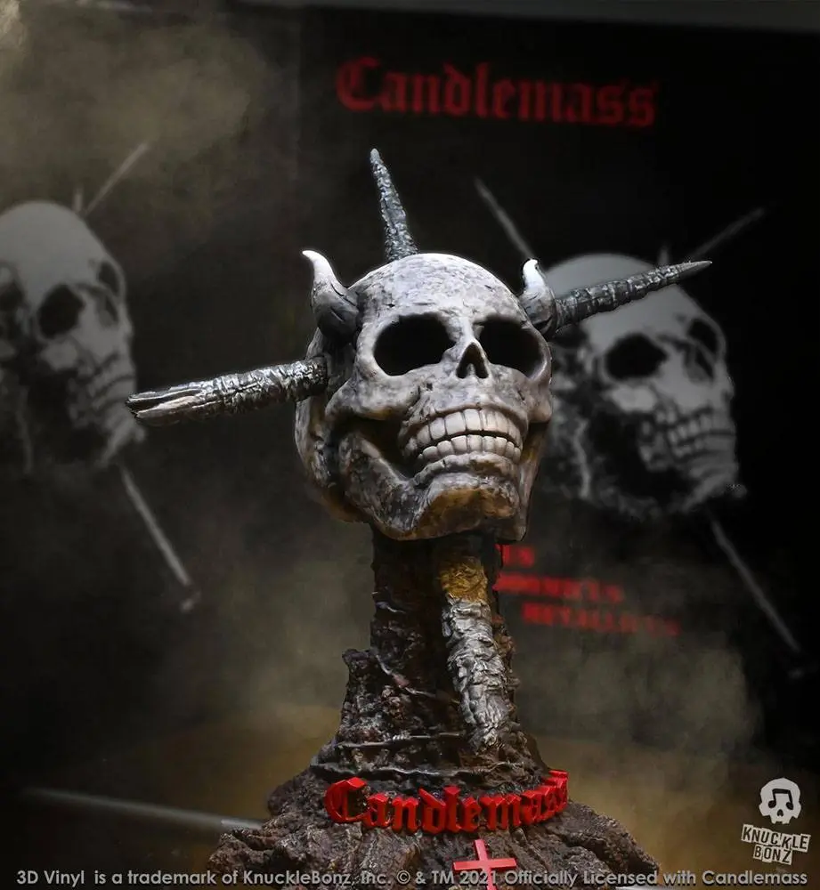 Candlemass 3D vinylová socha Epicus Doomicus Metallicus 25 x 25 cm produktová fotografia