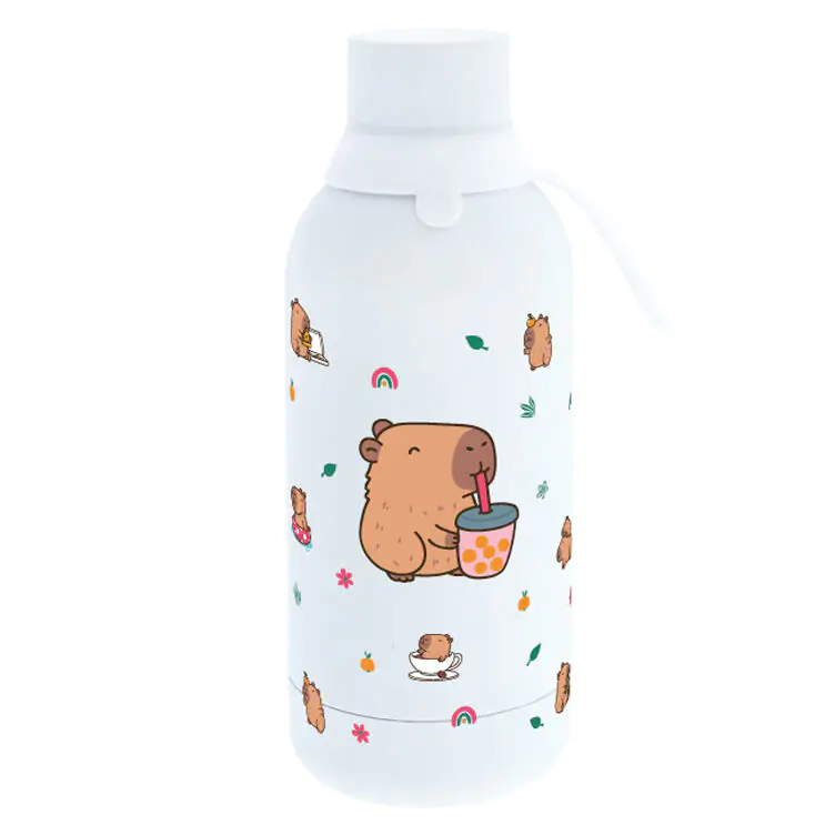 Capibara Bubble Tea Termoska 500ml produktová fotografia