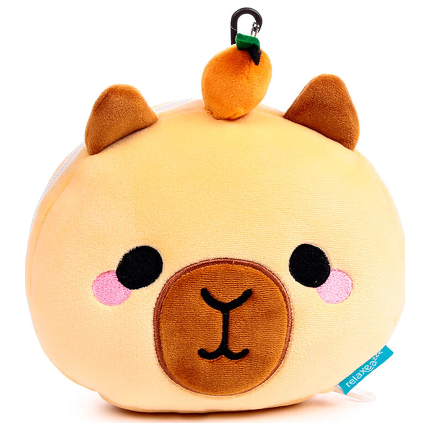 Capibara Duke Relaxeazzz cestovný vankúš a očná maska produktová fotografia