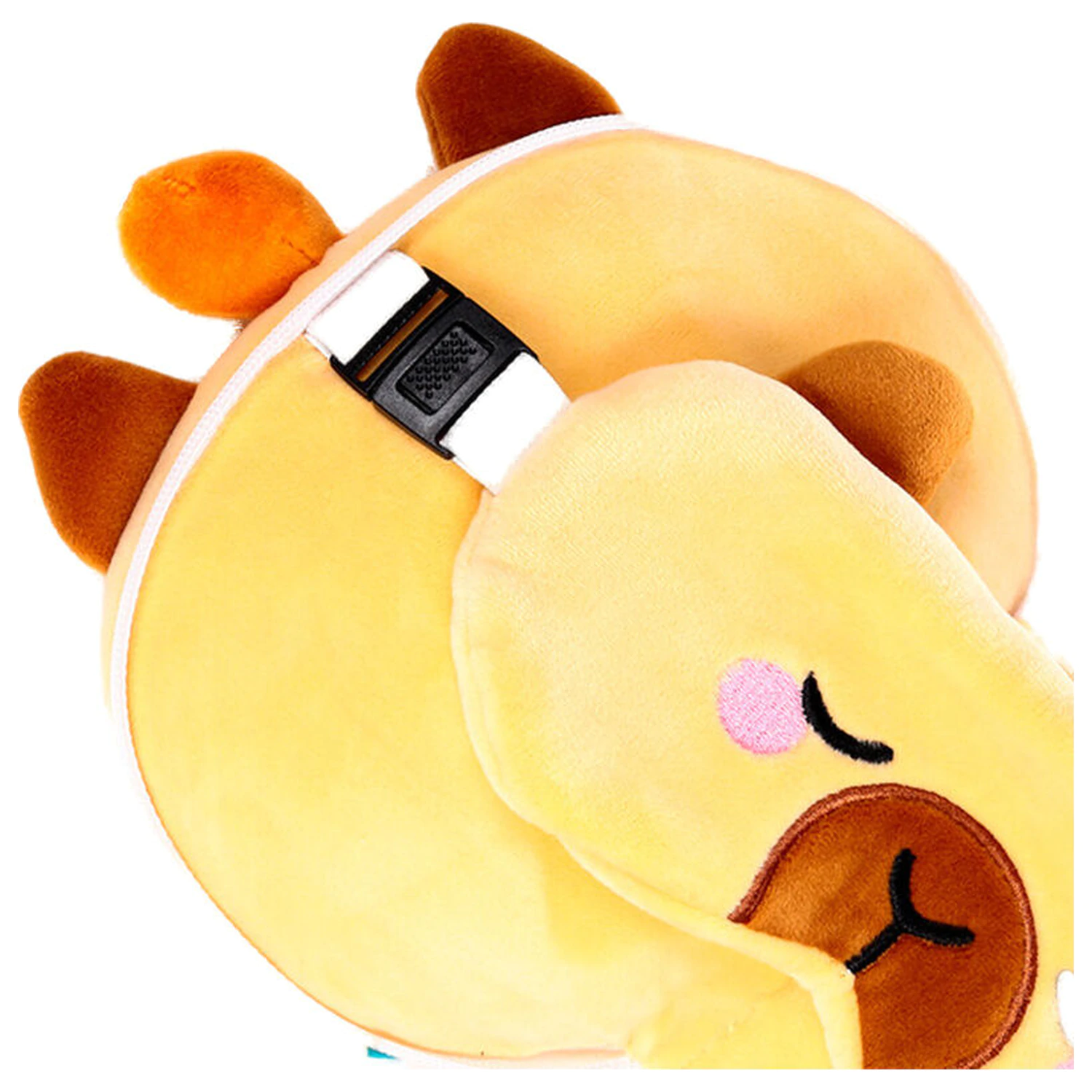 Capibara Duke Relaxeazzz cestovný vankúš a očná maska produktová fotografia
