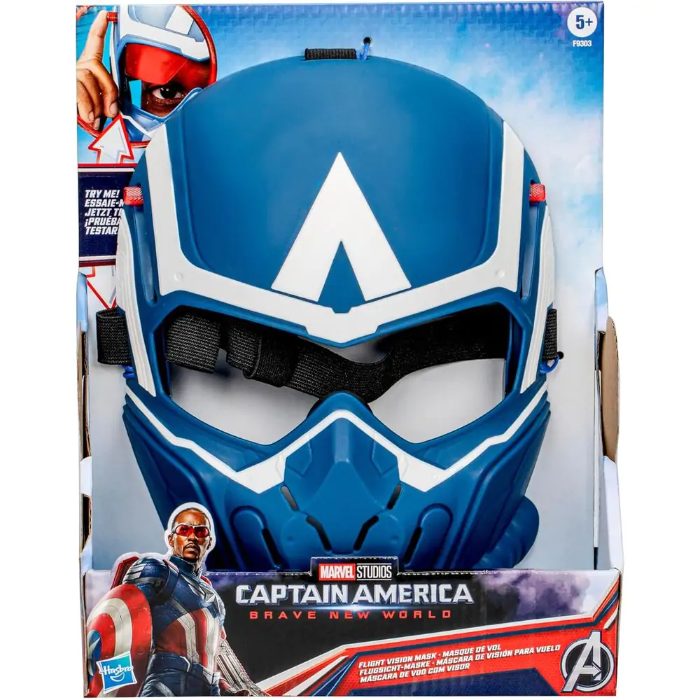 Marvel Captain America Brave New World Flight Vision maska produktová fotografia