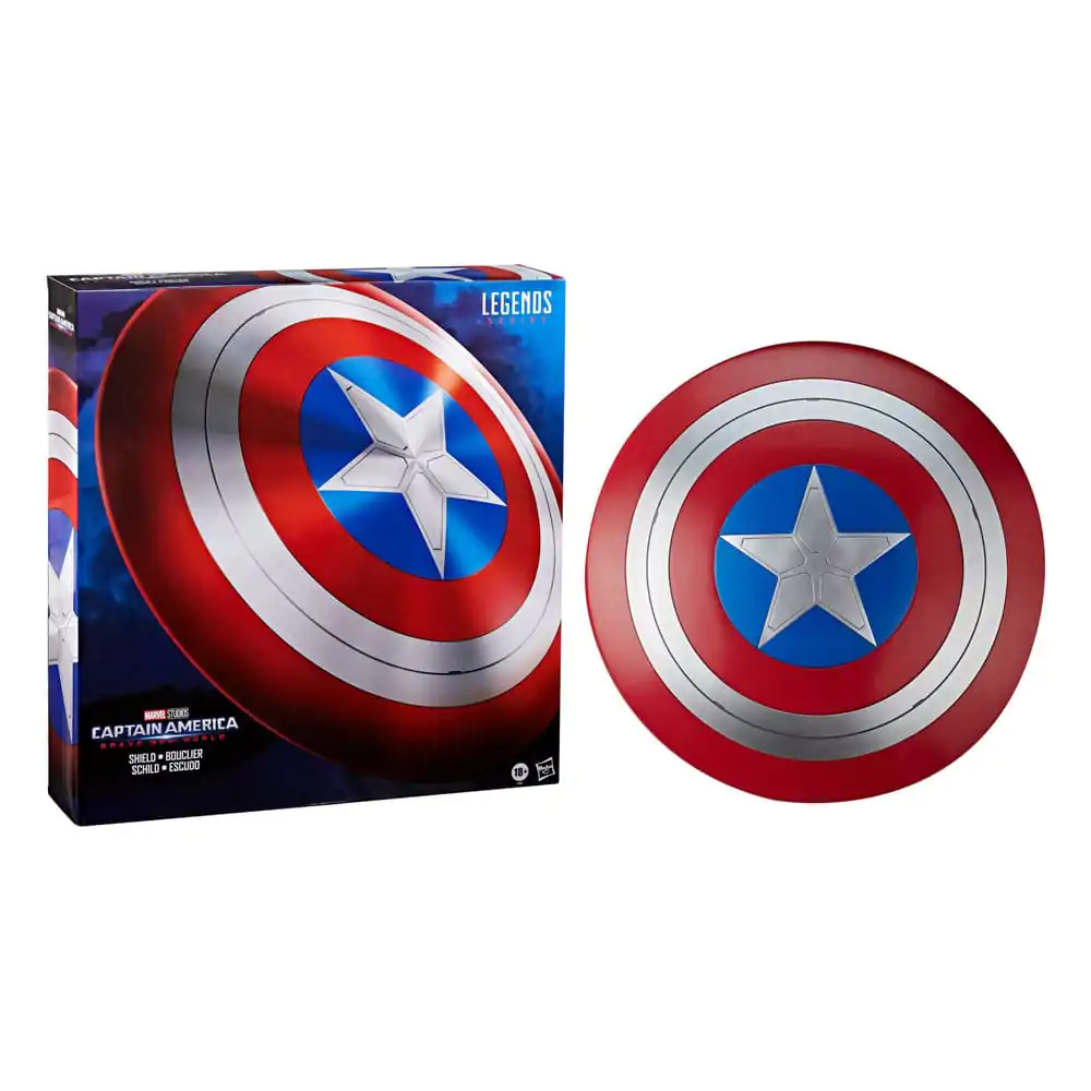 Captain America: Brave New World Marvel Legends Prémiový Shield na hranie rolí 60 cm produktová fotografia