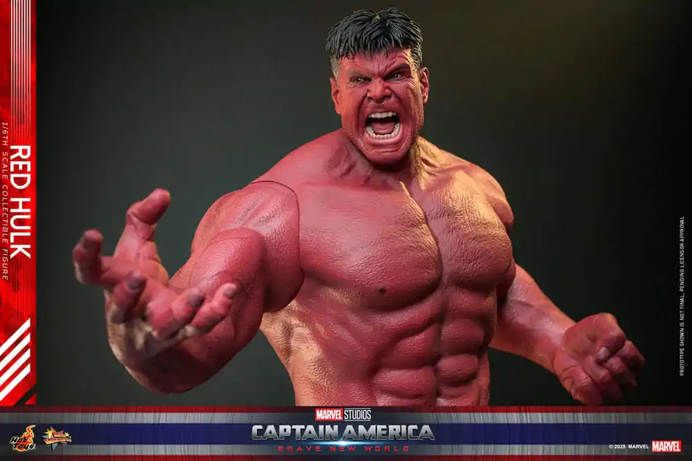 Captain America: Brave New World Movie Masterpiece Akčná figúrka 1/6 Red Hulk 47 cm produktová fotografia