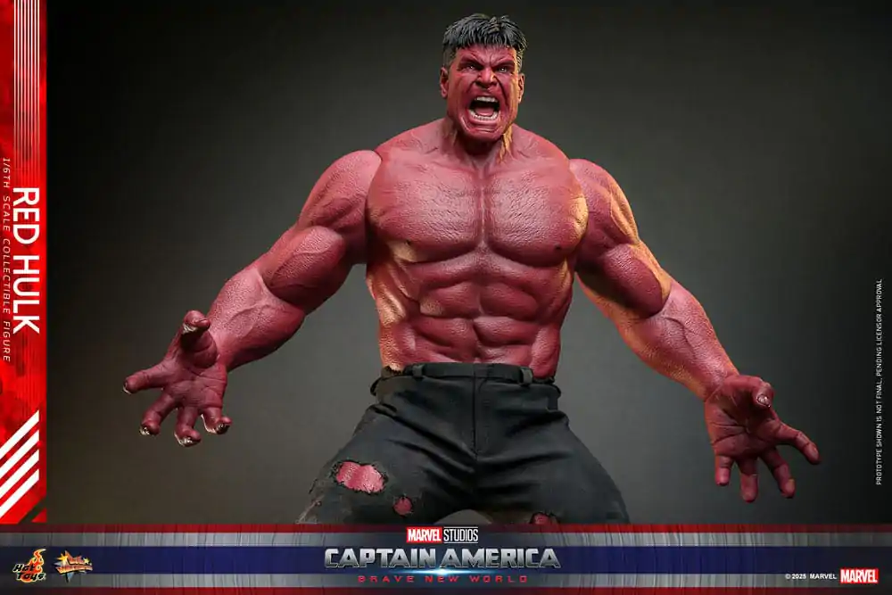 Captain America: Brave New World Movie Masterpiece Akčná figúrka 1/6 Red Hulk 47 cm produktová fotografia