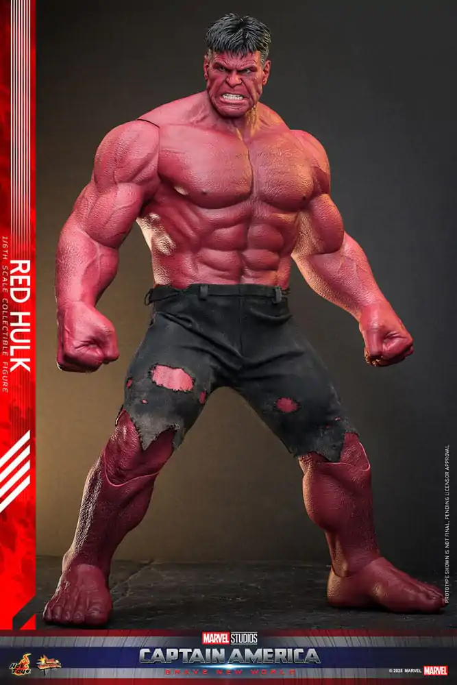 Captain America: Brave New World Movie Masterpiece Akčná figúrka 1/6 Red Hulk 47 cm produktová fotografia