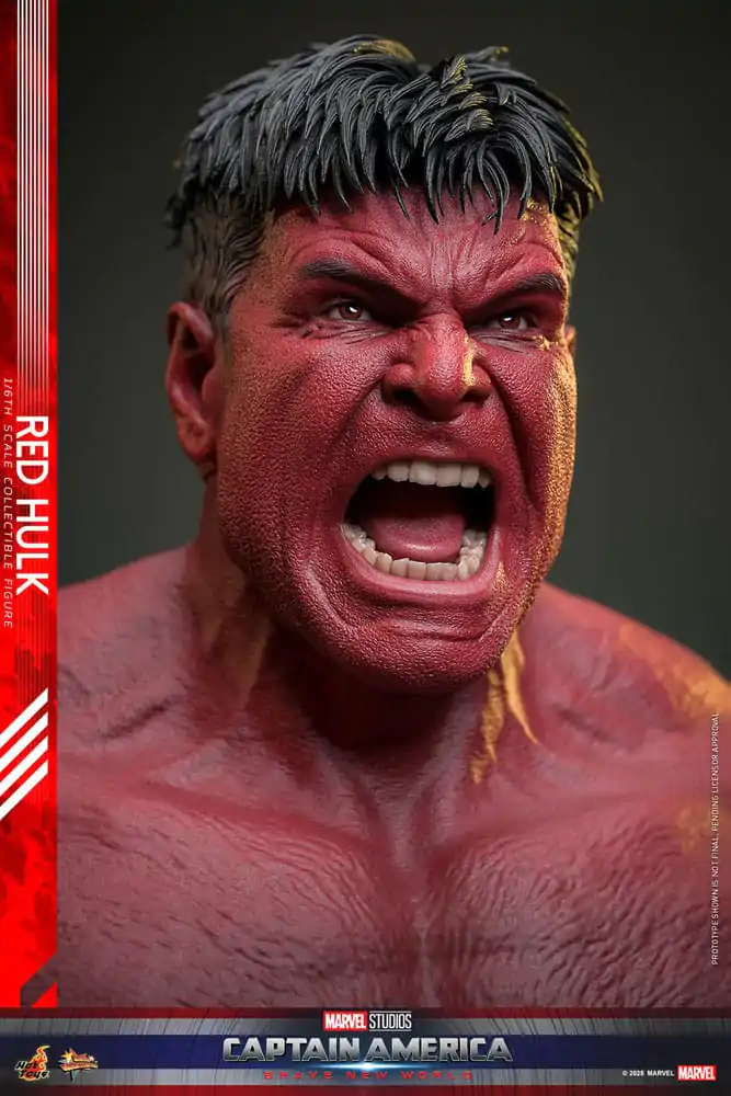 Captain America: Brave New World Movie Masterpiece Akčná figúrka 1/6 Red Hulk 47 cm produktová fotografia