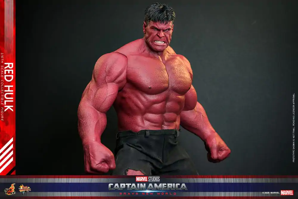 Captain America: Brave New World Movie Masterpiece Akčná figúrka 1/6 Red Hulk 47 cm produktová fotografia