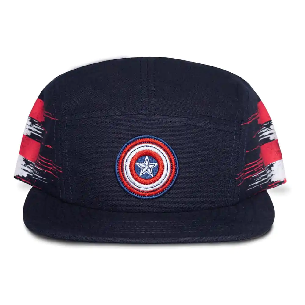 Captain America Brave New World Snapback šiltovka Shield 6 Panel produktová fotografia