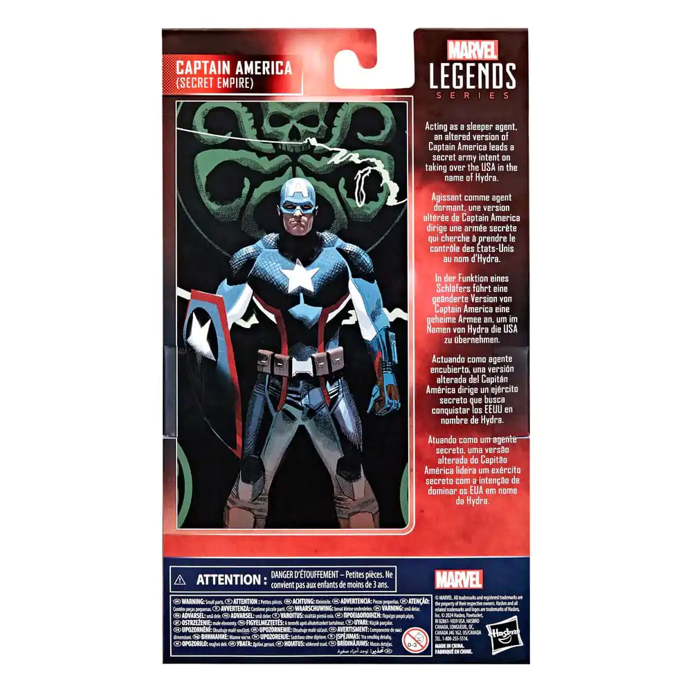 Captain America Marvel Legends Akčná Figúrka Captain America (Secret Empire) 15 cm produktová fotografia
