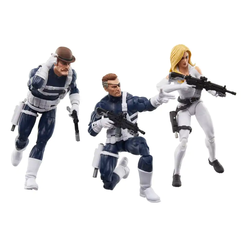 Captain America Marvel Legends Action Figurka 3-Pack S.H.I.E.L.D. 15 cm termékfotó