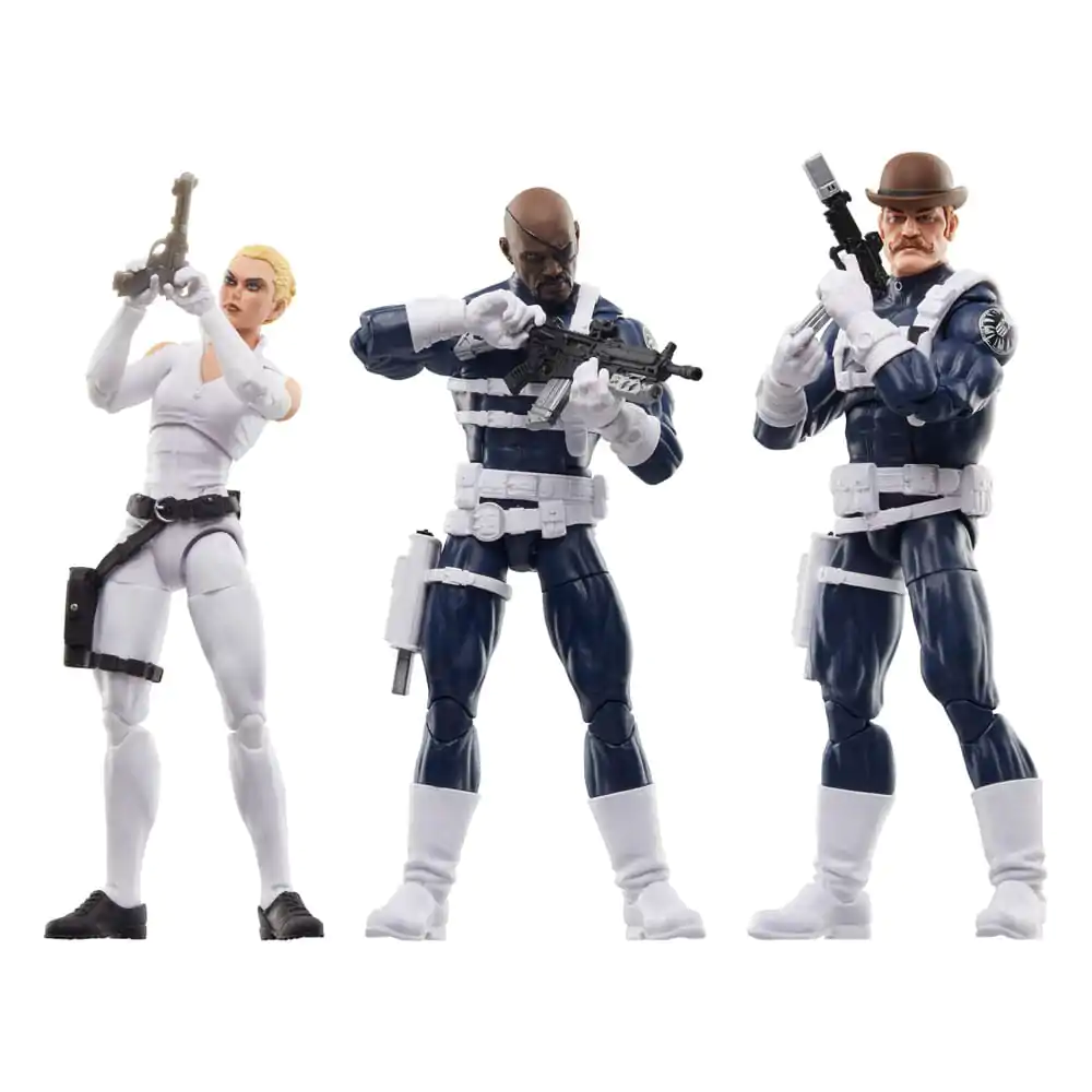 Captain America Marvel Legends Action Figurka 3-Pack S.H.I.E.L.D. 15 cm termékfotó