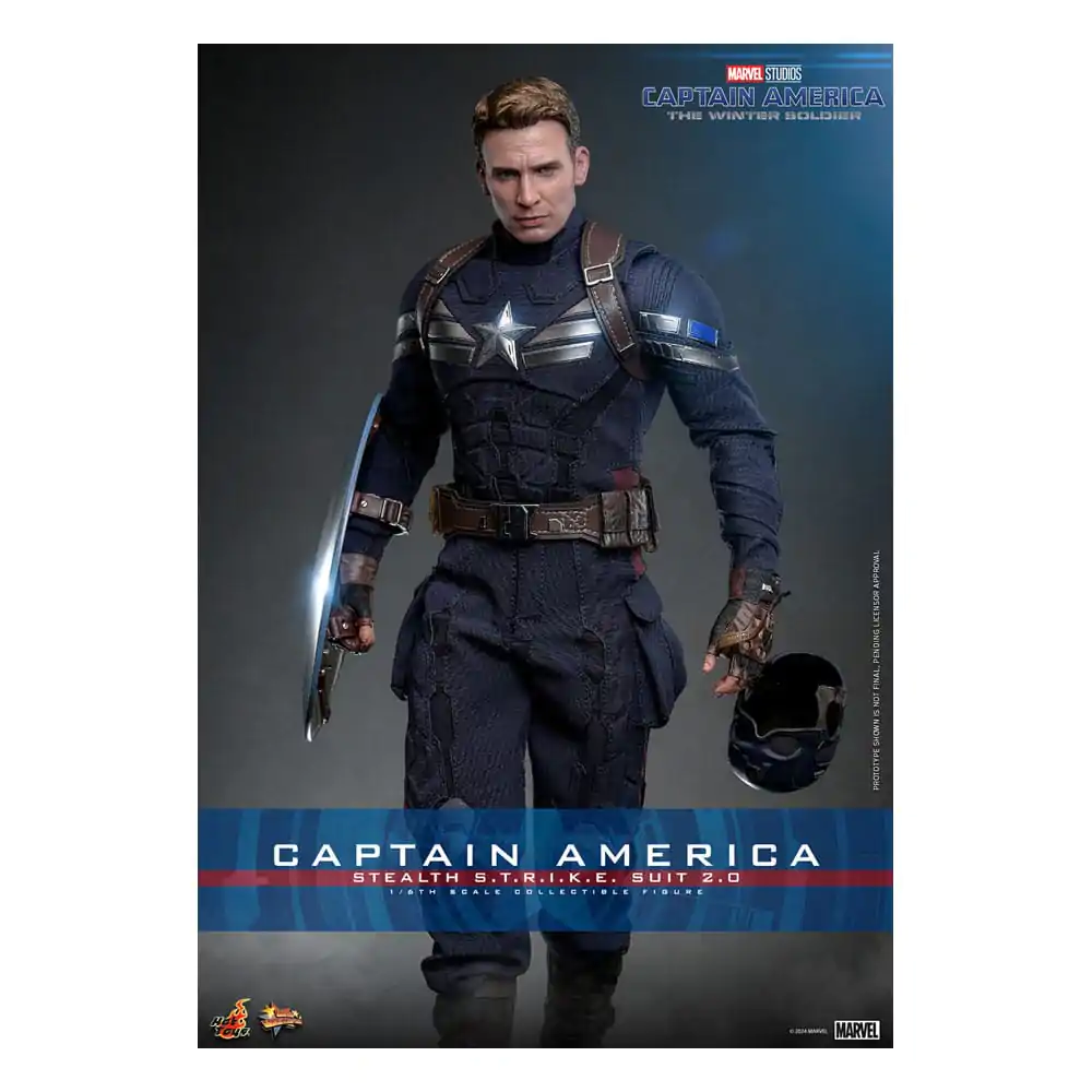 Captain America: The Winter Soldier Movie Majstrovské dielo akčná figúrka 1/6 Captain America (Stealth S.T.R.I.K.E. Suit) 2.0 31 cm produktová fotografia